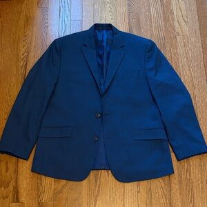 Kenneth Cole Reaction Men's Navy Two-Button Sport Coat
